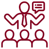 Public speaking illustration