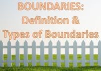 Fence symbolizing personal boundaries